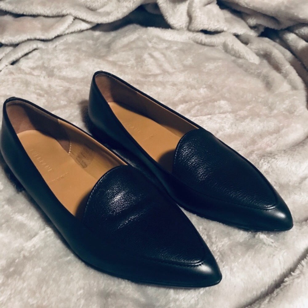 Brand New Everlane Leather pointed flats